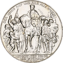 Kingdom of Prussia, Wilhelm II, 3 Mark, War against Napoleon, 1913, Berlin