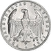 Germany, Weimar Republic, 3 Mark, Weimar Constitution, 1922, Berlin, Aluminum
