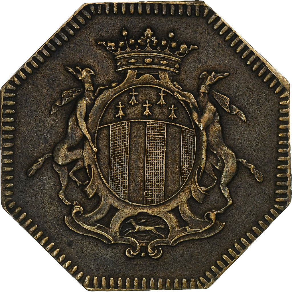 France, Token, Caisse d'épargne de Rennes, 1930, Bronze, AU(55-58)
