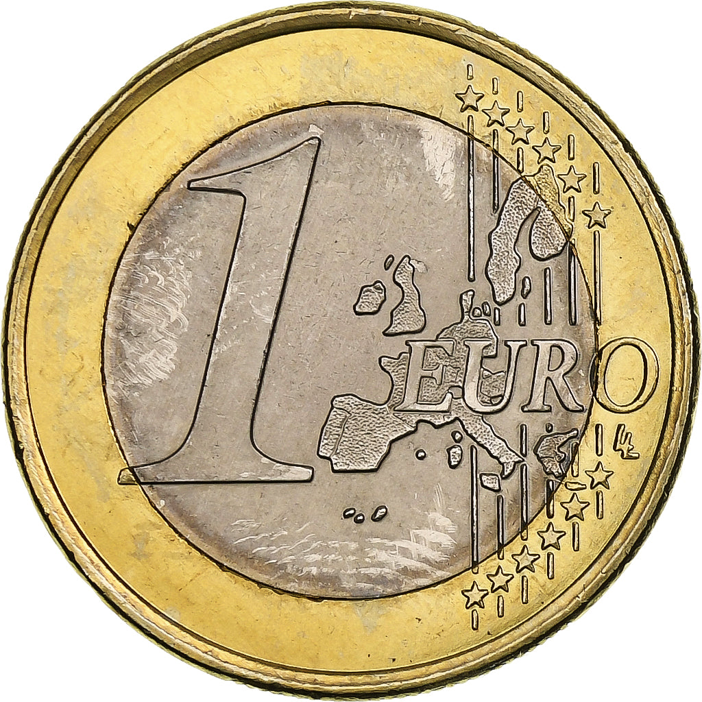 Mónaco, Rainier III & Albert, Euro, 2002, Pessac, Bimetálico, MBC, KM:173