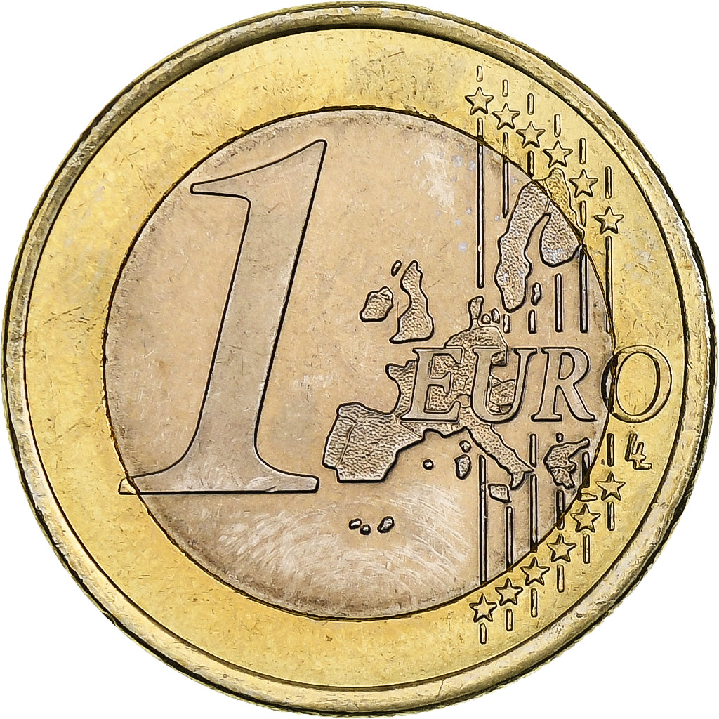 Mónaco, Rainier III & Albert, Euro, 2003, Pessac, Bimetálico, EBC, KM:173