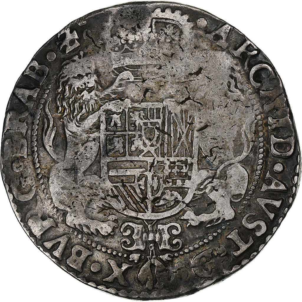 Spanish Netherlands, Brabant, Philip IV, Ducaton, 1649, Anvers, Silver