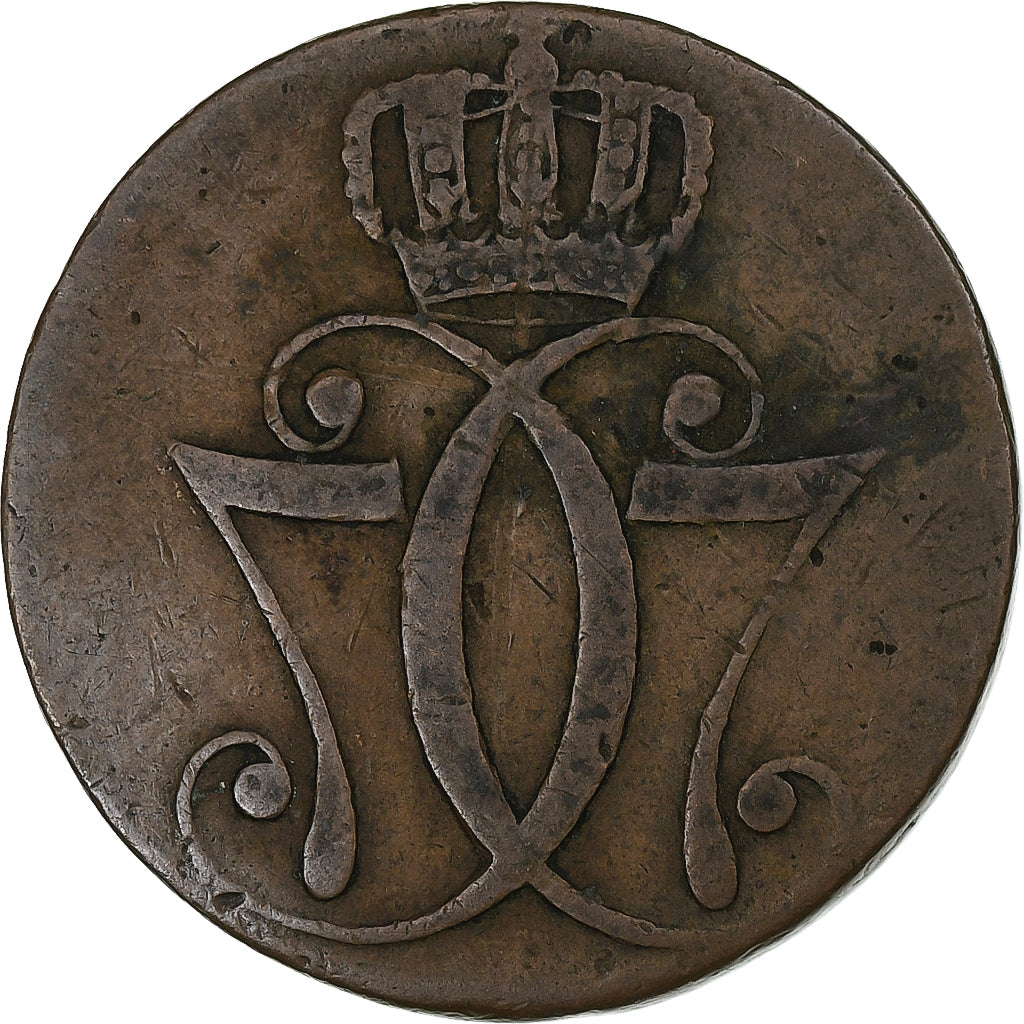 Denmark, Christian VII, Skilling, 1771, Copenhagen, Copper, VF(30-35), KM:616.1