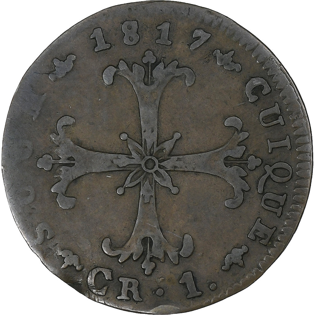 Switzerland, Principality of Neuchâtel, Frédéric-Guillaume III, Kreuzer
