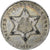 Estados Unidos da América, 3 Cents, 1859, Philadelphia, Prata, VF(30-35), KM:88
