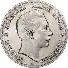Kingdom of Prussia, Wilhelm II, 5 Mark, 1900, Berlin, Silver, EF(40-45), KM:523