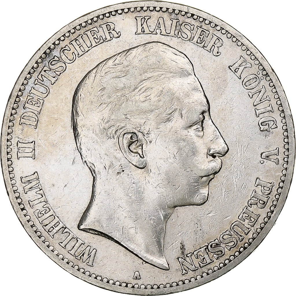 Kingdom of Prussia, Wilhelm II, 5 Mark, 1900, Berlin, Silver, EF(40-45), KM:523