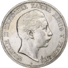 Kingdom of Prussia, Wilhelm II, 5 Mark, 1900, Berlin, Silver, EF(40-45), KM:523