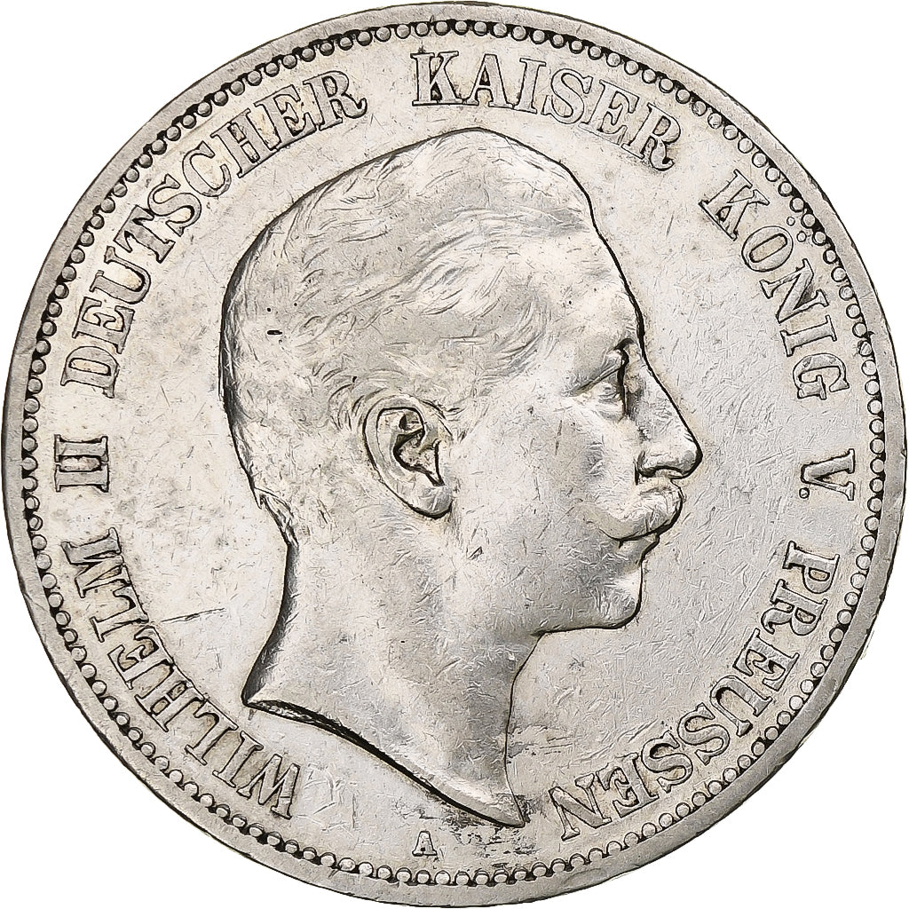 Kingdom of Prussia, Wilhelm II, 5 Mark, 1902, Berlin, Silver, EF(40-45), KM:523