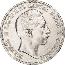 Kingdom of Prussia, Wilhelm II, 5 Mark, 1907, Berlin, Silver, EF(40-45), KM:523