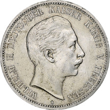 Kingdom of Prussia, Wilhelm II, 5 Mark, 1908, Berlin, Silver, EF(40-45), KM:523