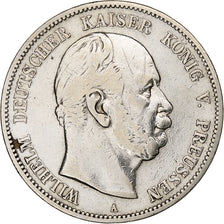 Kingdom of Prussia, Wilhelm I, 5 Mark, 1874, Berlin, Silver, VF(30-35), KM:503