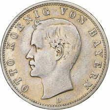 Allemagne, Kingdom of Bavaria, Otto, 2 Mark, 1903, Munich, Argent, TTB, KM:913