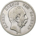 Allemagne, Kingdom of Saxony, Albrecht I, 2 Mark, 1877, Muldenhütten, Argent