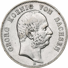Germany, Kingdom of Saxony, Georg, 2 Mark, 1904, Muldenhütten, Silver
