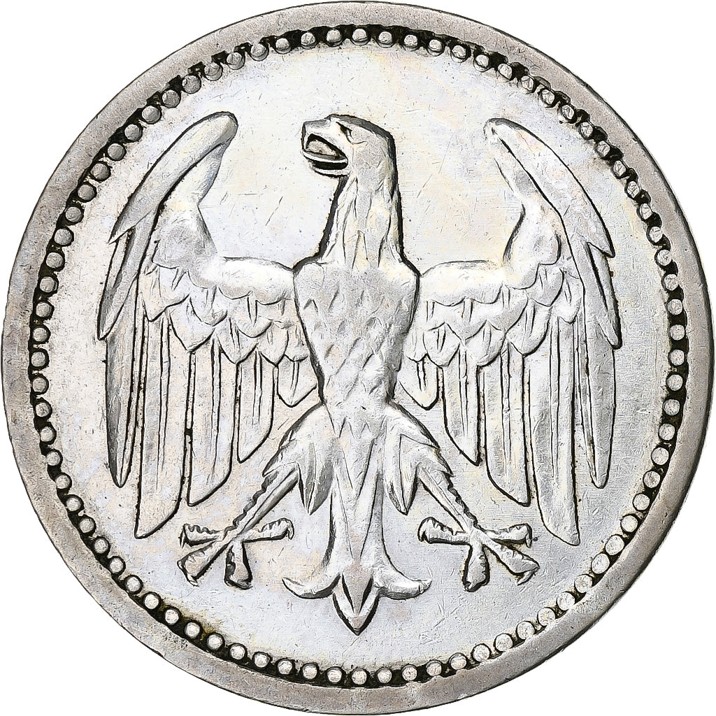GERMANIA, REPUBBLICA DI WEIMAR, 3 Mark, 1924, Berlin, Argento, BB+, KM:53