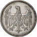 ALEMANHA, REPÚBLICA DE WEIMAR, 3 Mark, 1924, Stuttgart, Prata, EF(40-45), KM:53