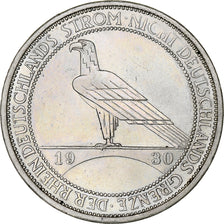 Germany, Weimar Republic, 3 Mark, Liberation of Rhineland, 1930, Stuttgart