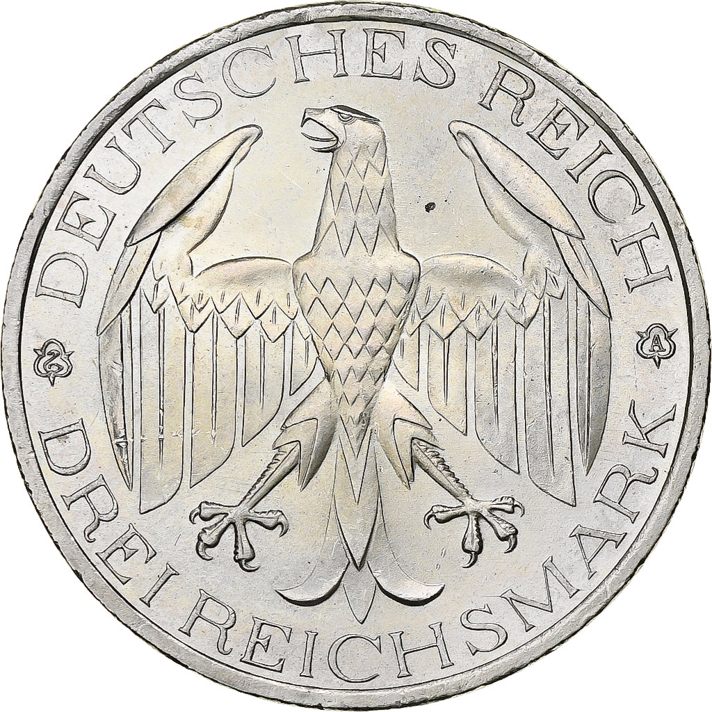 Germany, Weimar Republic, 3 Mark, Vereinigung Waldeck, 1929, Berlin, Silver