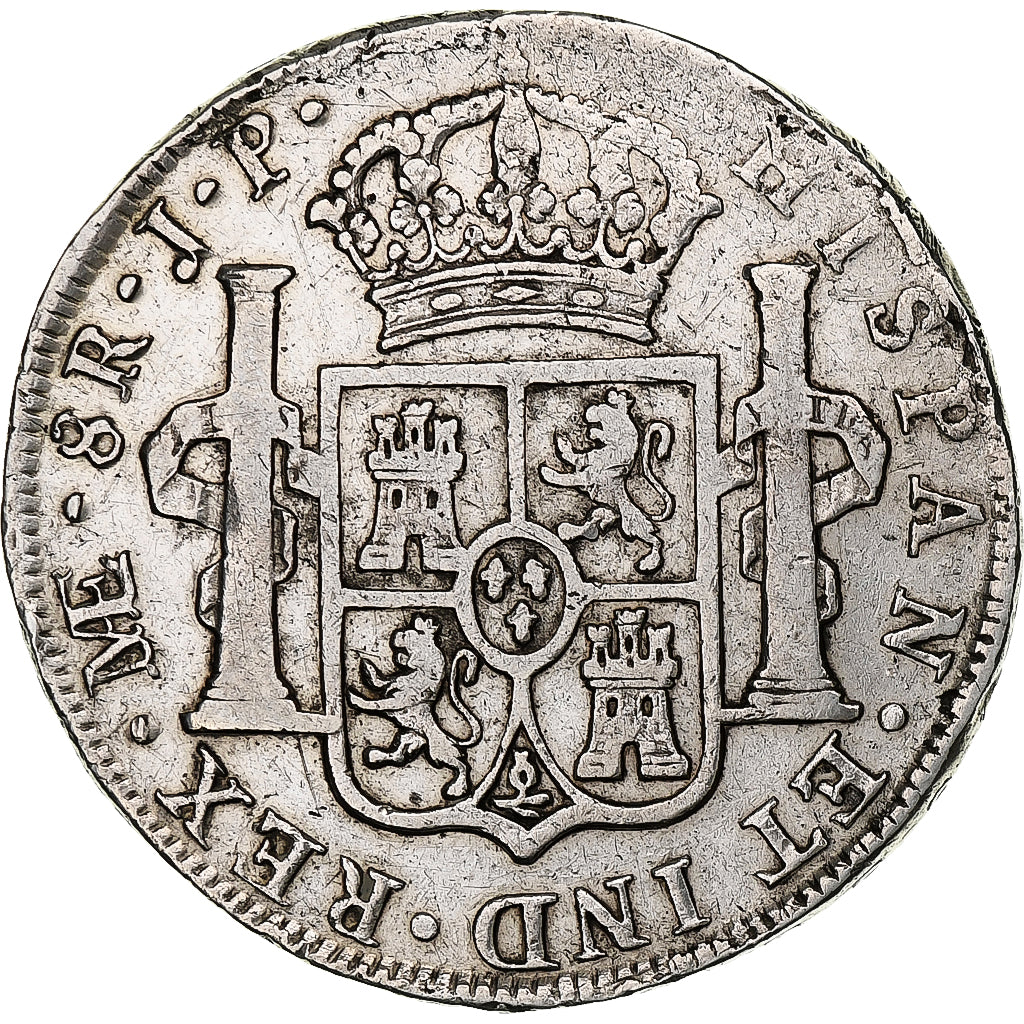 Peru, Charles IV, 8 Reales, 1808, Lima, Silver, VF(20-25), KM:97