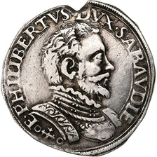 Duchy of Savoy, Emmanuel-Philibert, Teston, 1561, Asti, Silver, EF(40-45)