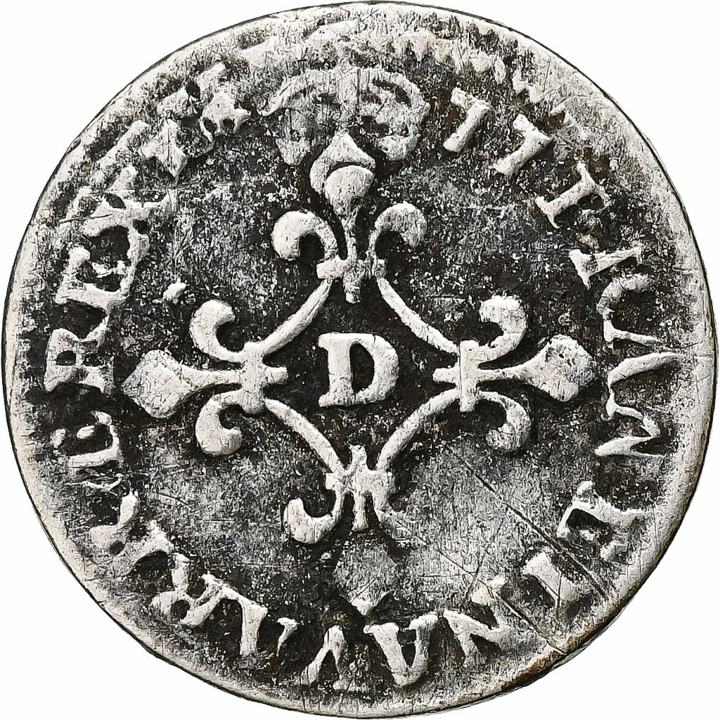 France, Louis XIV, 4 Sols des Traitants, 1677, Vimy, Argent, TB+, Gadoury:103