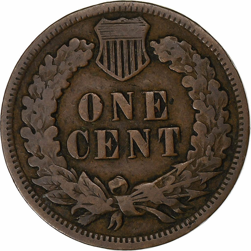 United States, Cent, Indian Head, 1902, Philadelphia, Copper, VF(30-35), KM:90a