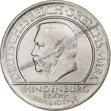GERMANIA, REPUBBLICA DI WEIMAR, 3 Mark, Weimar Constitution, 1929, Karlsruhe