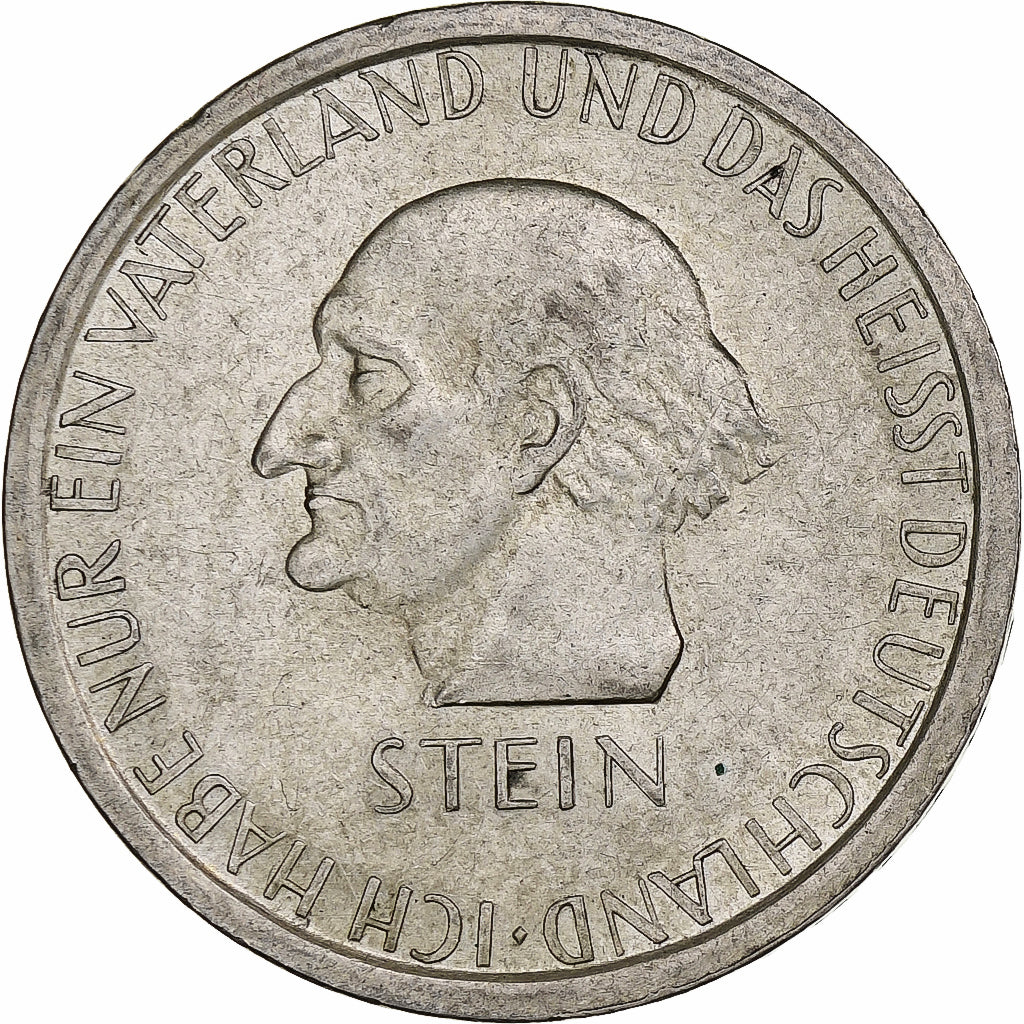 Germany, Weimar Republic, 3 Mark, Stein, 1931, Berlin, Silver, AU(50-53), KM:73