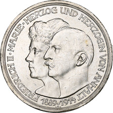 Germany, Anhalt-Dessau, Friedrich II, 3 Mark, Duke's Marriage, 1914, Berlin