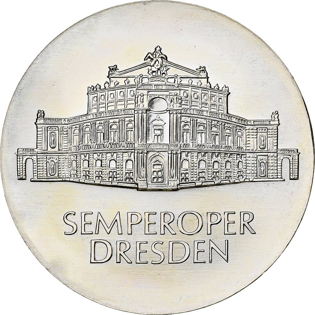 GERMAN-DEMOCRATIC REPUBLIC, 10 Mark, Semperoper Dresden, 1985, Berlin, PP