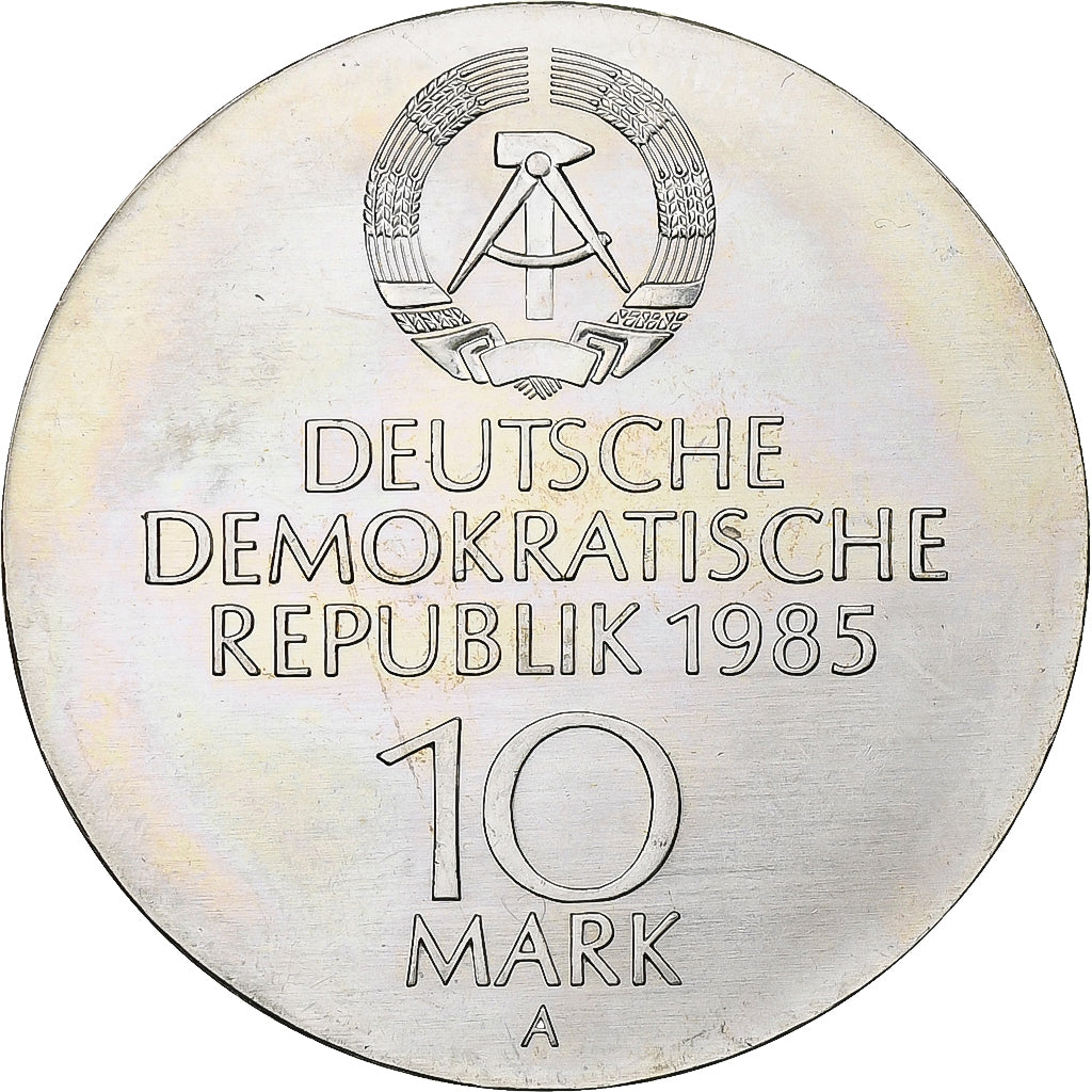 GERMAN-DEMOCRATIC REPUBLIC, 10 Mark, Semperoper Dresden, 1985, Berlin, PP