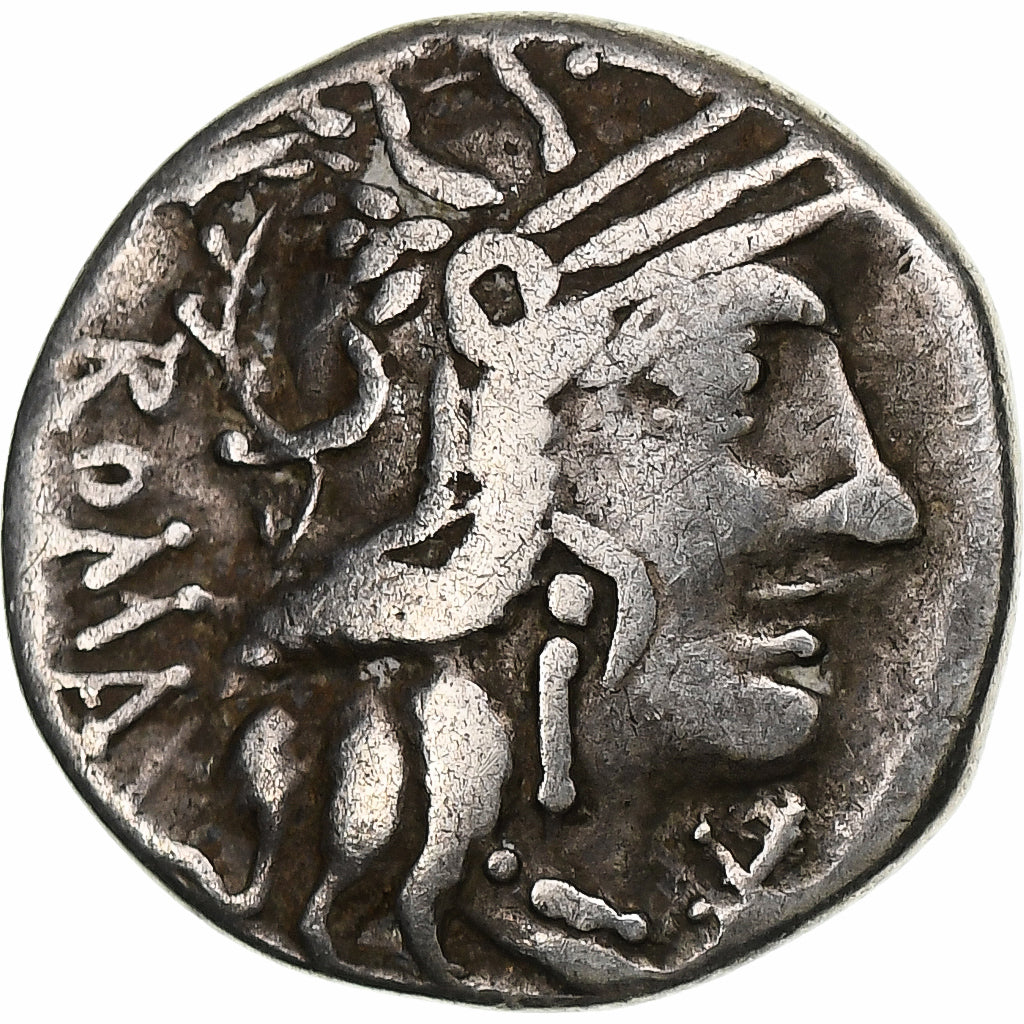 Calidia, Denarius, 117-116 BC, Rome, Argento, MB+, Crawford:284/1a