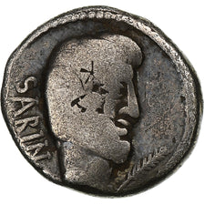 Tituria, Denarius, 89 BC, Rome, Silver, VF(20-25), Crawford:344/2b