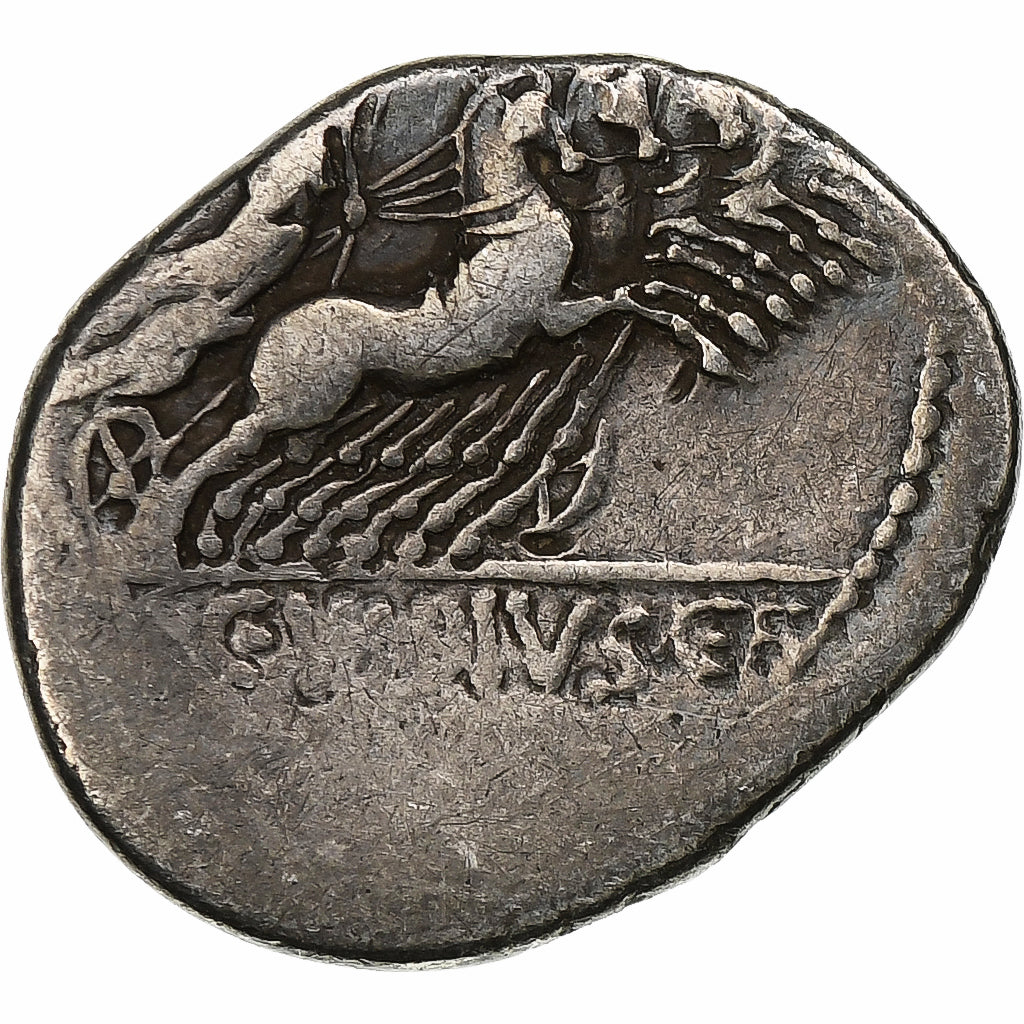 Vibia, Denarius, 90 BC, Rome, Prata, VF(30-35), Crawford:342/5