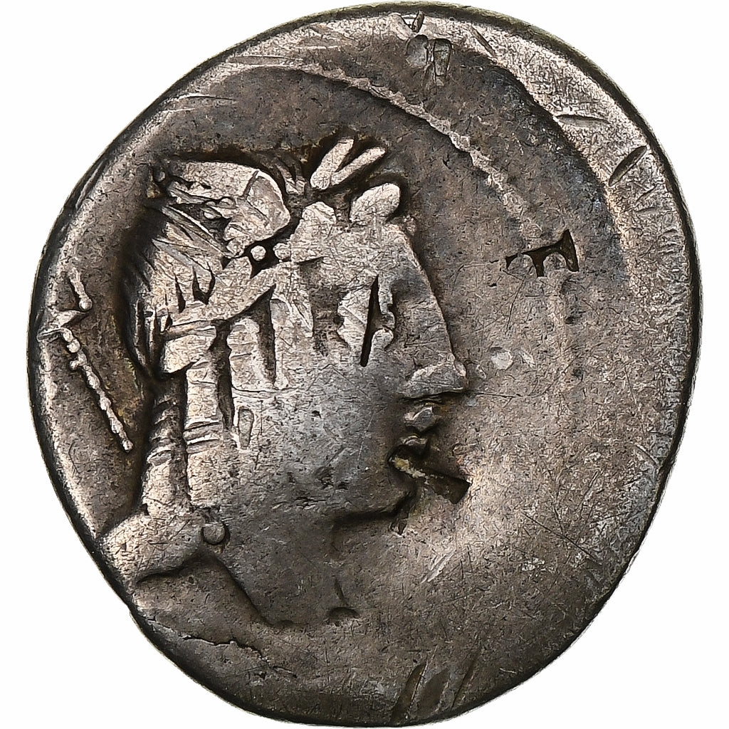 Julia, Denarius, 85 BC, Rome, Silver, VF(20-25), Crawford:352/1
