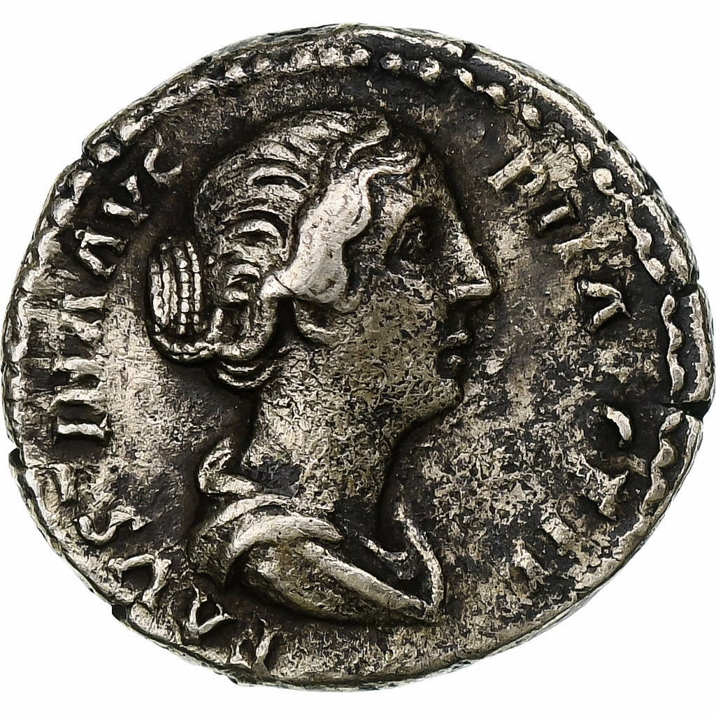 Faustina II, Denarius, 147-161, Rome, Silver, EF(40-45), RIC:500b