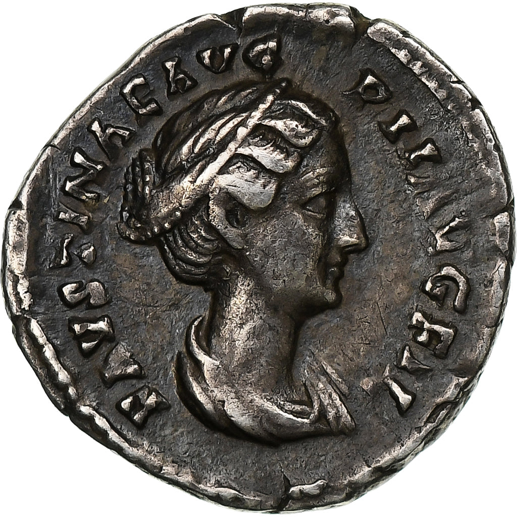 Faustina II, Denarius, 175-176, Rome, Silver, AU(50-53), RIC:506b