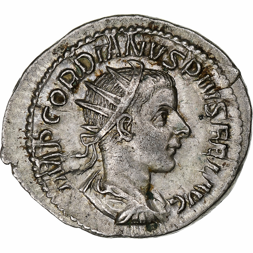 Gordian III, Antoninianus, 240, Rome, Biglione, BB+, RIC:39