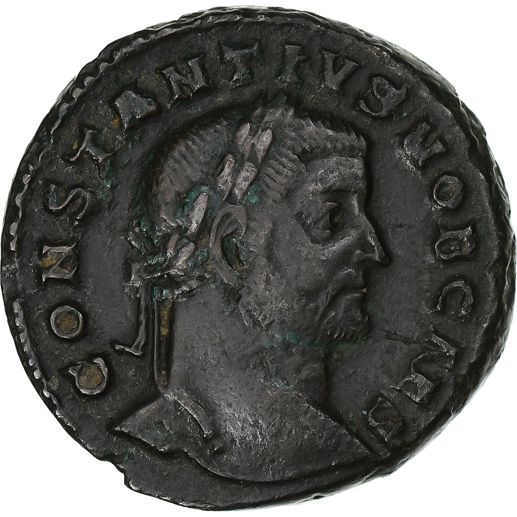 Constance Chlore, Follis, 296-297, Treveri, Bronze, EF(40-45), RIC:213a