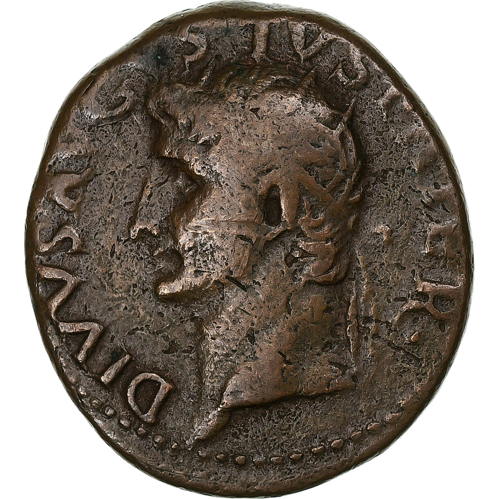 Tiberius, As, 82, Rome, Bronzo, MB+, RIC:82