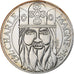France, 100 Francs, Charlemagne, 1990, Monnaie de Paris, série FDC, Argent