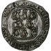 Duchy of Brittany, François II, Blanc à la targe, 1484-1488, Rennes, Vellón