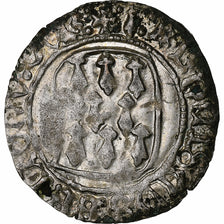 Duchy of Brittany, François II, Blanc à la targe, 1484-1488, Rennes, Billon