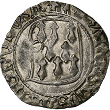Duchy of Brittany, François II, Blanc à la targe, 1484-1488, Rennes, Biglione
