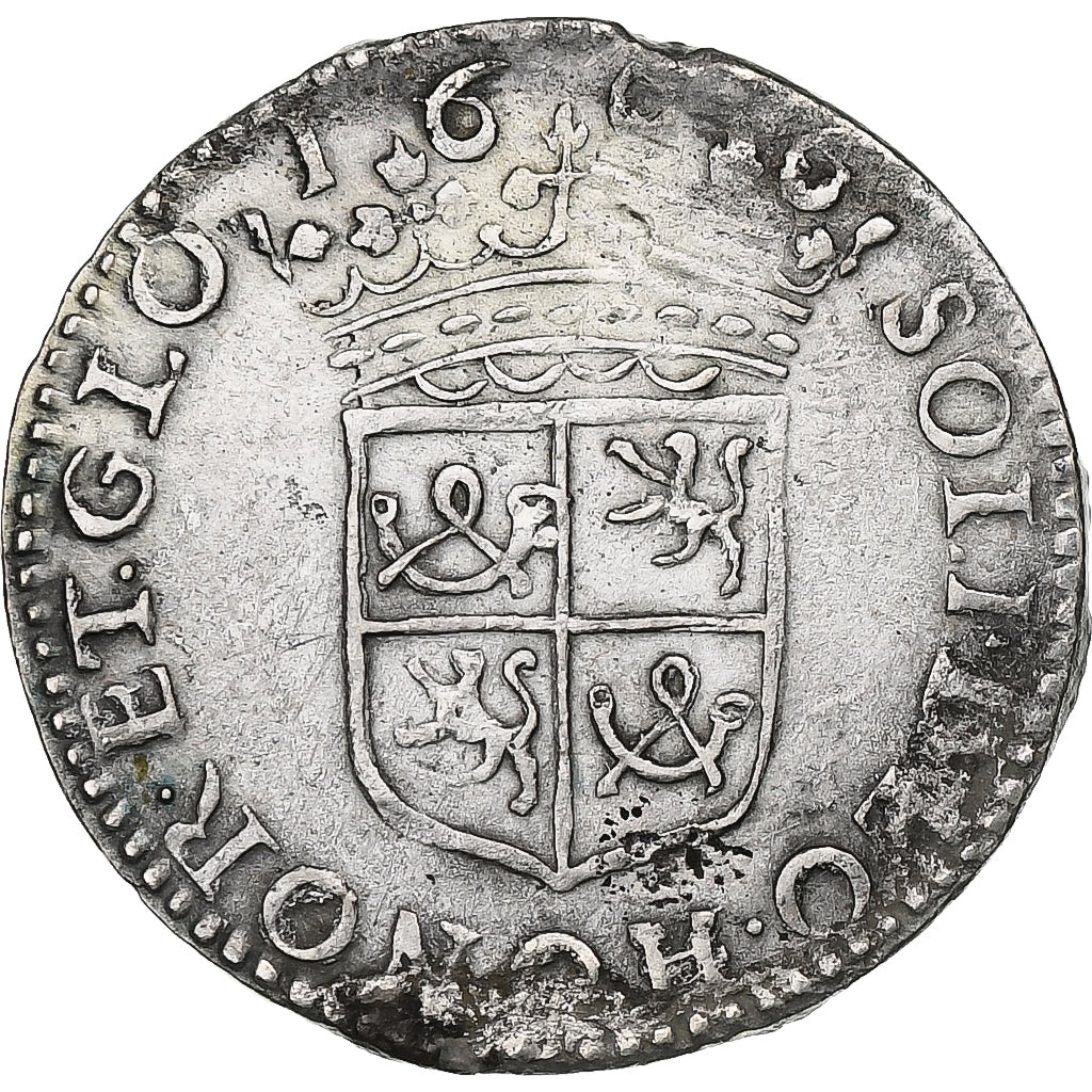 Principality of Orange, Guillaume-Henri de Nassau, 1/12 Ecu, 1666, Orange