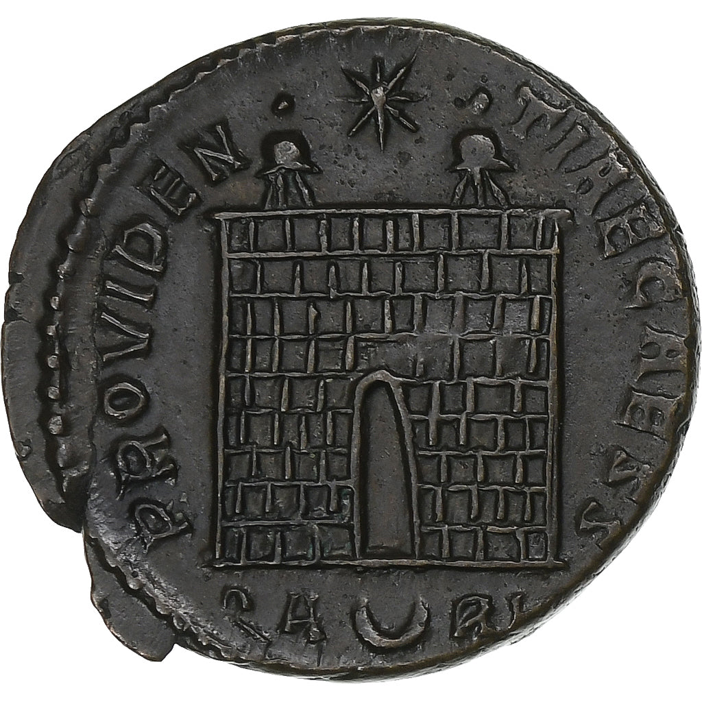 Constantius II, Follis, 235-236, Arelate, Bronze, AU(55-58), RIC:290