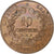 Frankreich, 10 Centimes, Cérès, 1897, Paris, Torche, Bronze, UNZ