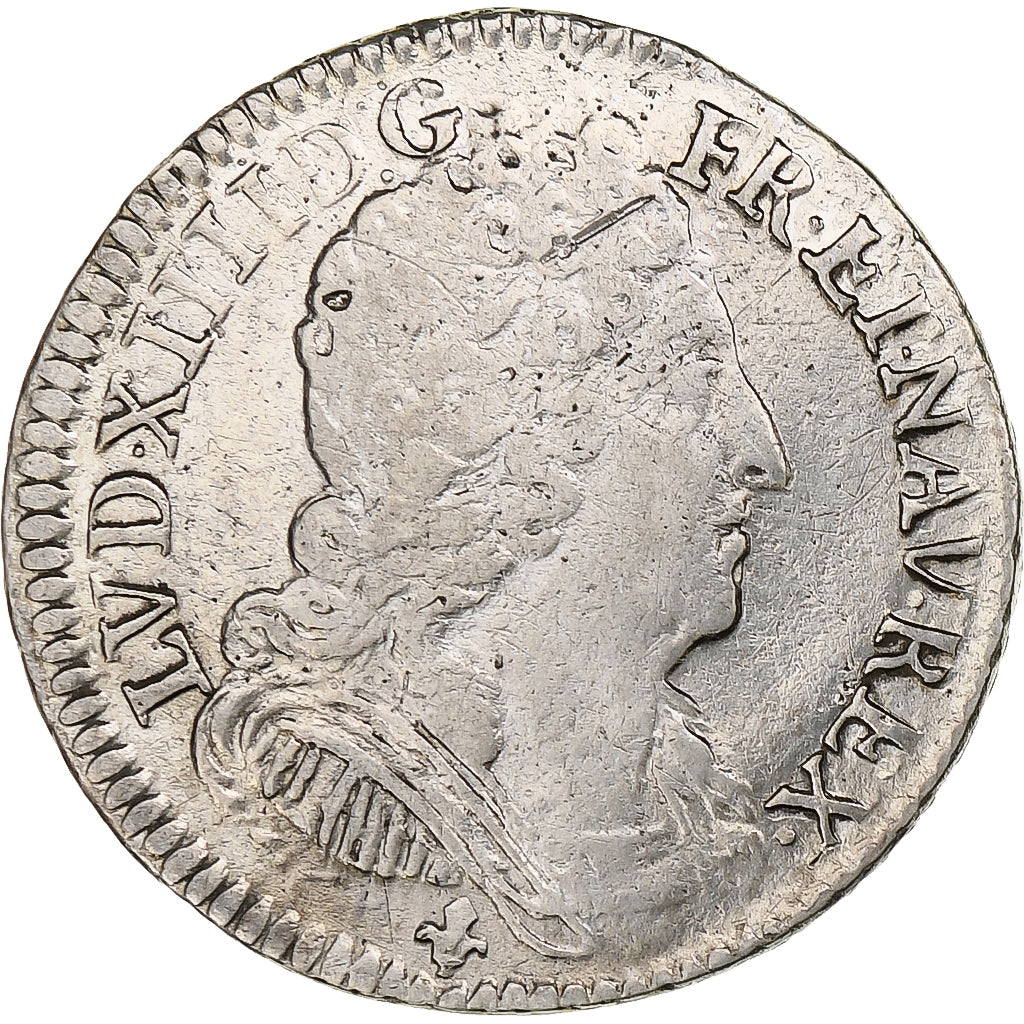 Frankreich, Louis XIV, 1/10 Écu aux 3 couronnes, 1712, Bordeaux, Silber, S+