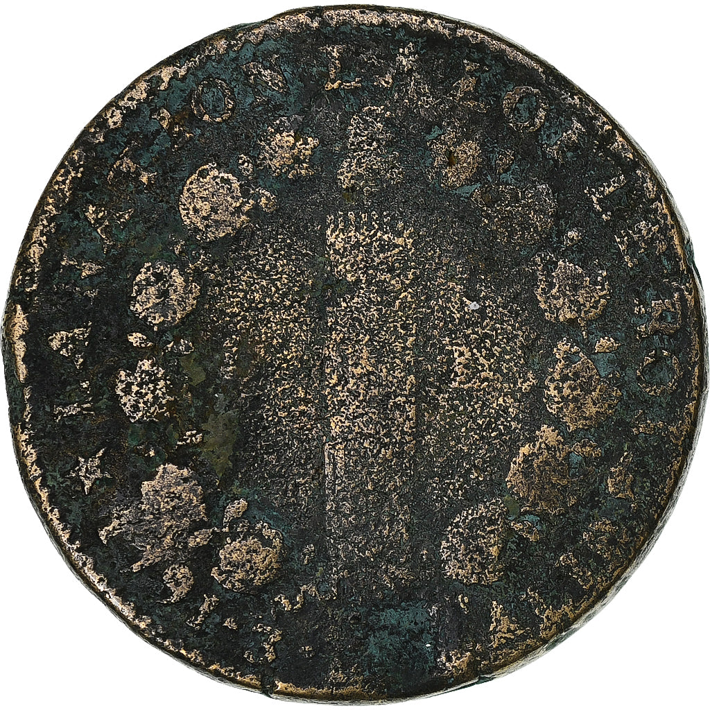 Frankreich, Louis XVI, 12 deniers françois, 1791·3, Marseille, Kupfer, S